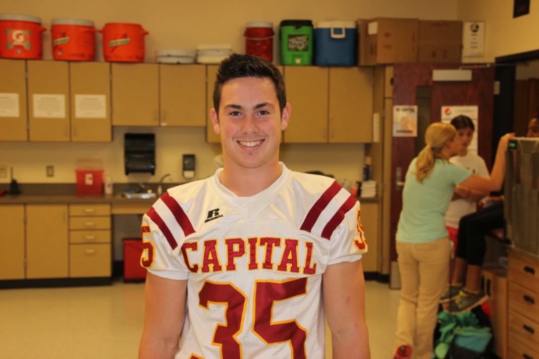 Capital’s All-American Jacob Johnson Plays Three Sports with Heart