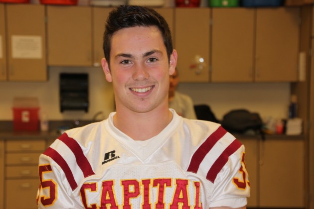 Capital’s All-American Jacob Johnson Plays Three Sports with Heart