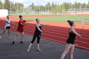 olympia baton twirler