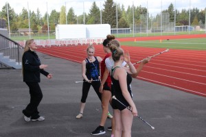 olympia baton twirler