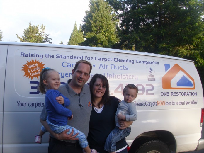 DKB Restoration olympia carpet cleaning.