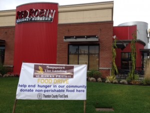 Food Drive The Landing at Hawks Prairie