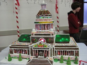 gingerbread village olympia