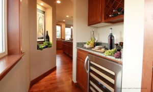 A butler's pantry is ideal for homeowners who entertain large groups.  