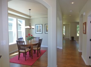 Home buyers still seek floorplans with formal dining rooms which are found in many Rob Rice Homes.