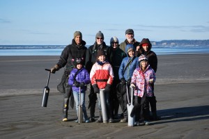 razor clam beach