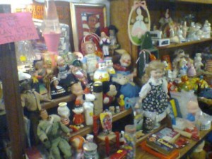 antique shopping