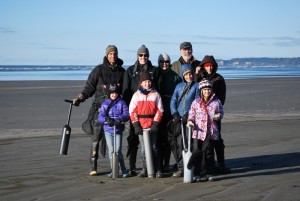 razor clam dig