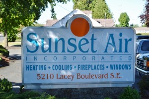 Sunset Air, like Rob Rice Homes, is a local company.