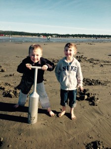 razor clam dig