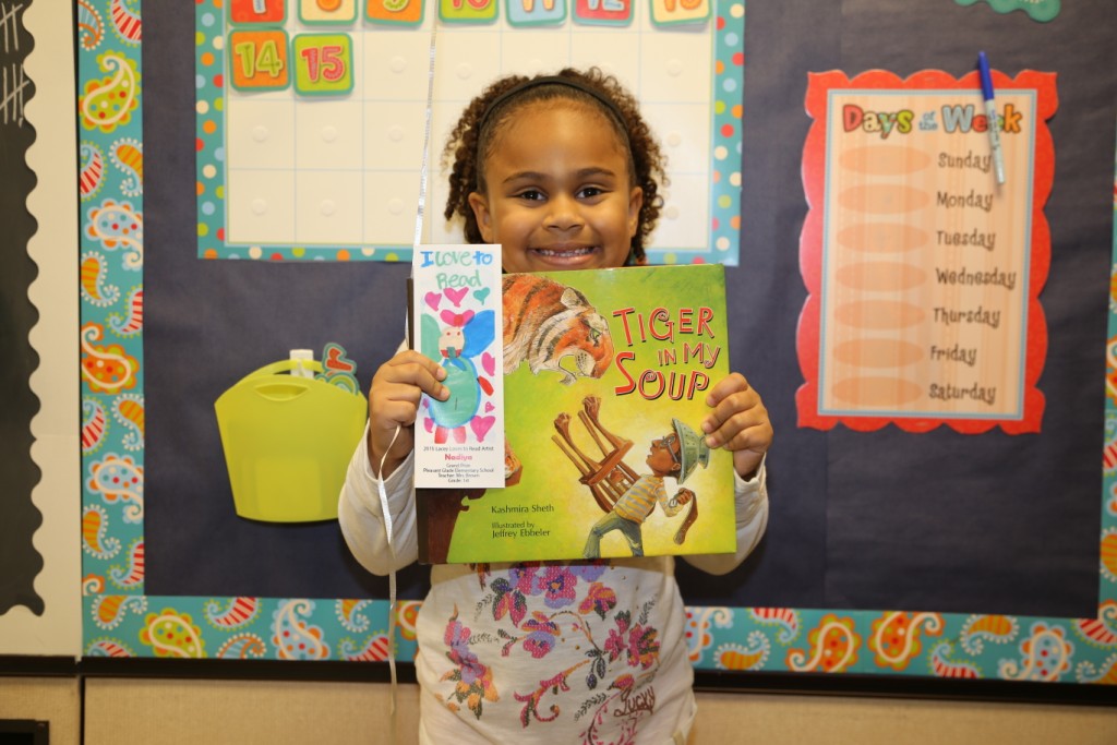 Lacey Loves to Read Girl with Book lacey loves to read