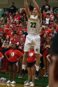 Tumwater senior David Cooper during 2014-15 League Championship game against Black Hills.