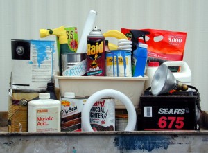 County residents and businesses can bring hazardous waste to Hawks Prairie facility.