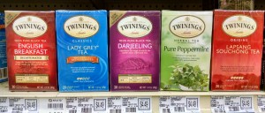 Any time is tea time and you can purchase a box to share with friends for under $5.