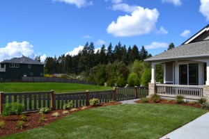 Rob Rice Homes designs beautiful landscaping that only gets better with time.