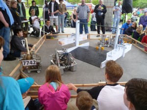 Robotics challenges are just one of the many STEM activities and demonstrations at the May 2 Lacey STEM Fair.