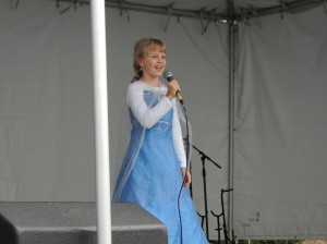 Peyton Daughtery, voted last year’s Best Individual Performer, having a good time during her winning performance of “Let It Go”.