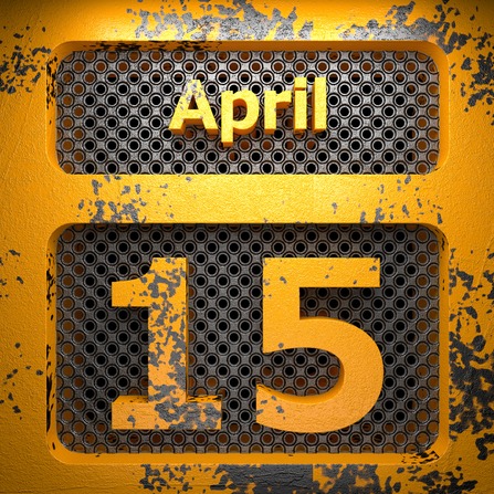 april 15 of painted steel