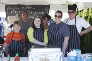 Olympia Seafood won the People's Choice award at the 2015 Chowder Challenge at Swantown Marina.