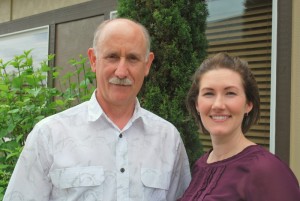 Dr. Murray Smith and Dr. Amanda Kugel of Eastside Chiropractic, located in Tumwater.