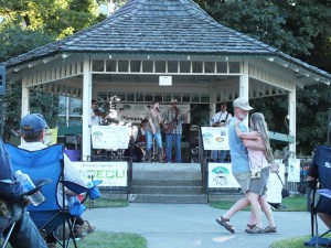 outdoor concert olympia