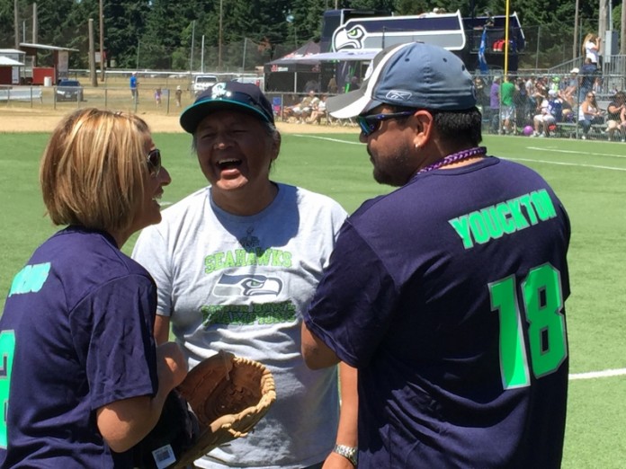 celebrity softball game