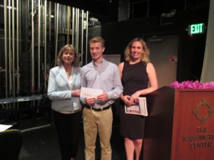 The Anaker Scholarship Winner for 2015 is Jaysen Geissler from Tumwater High School.