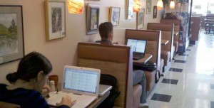 Free Wi-Fi and cool art are a bonus when eating in-store at Bagel Brothers. However, to-go options, catering and products around town (Bagel Brothers' breakfast burritos are likely at your favorite coffee spot) are always an option.