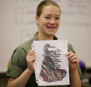 Cadet Isabelle Knox’s poem is a great anecdote for the life of just about any cadet: Glass Girl 