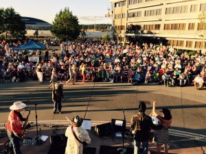 music in the park