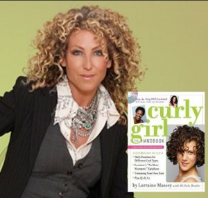 Lorraine Massey, author of the curly girl’s bible, Curly Girl: The Handbook, visits Olympia on September 12 and 13.
