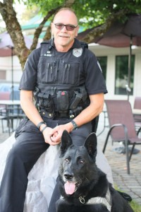 Officer Russ Mize and his canine partner, Otis, have worked together since 2006.