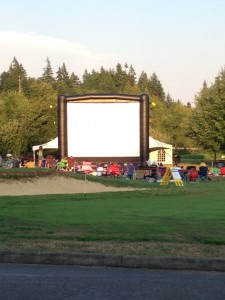 olympia outdoor movie