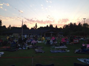 olympia outdoor movie