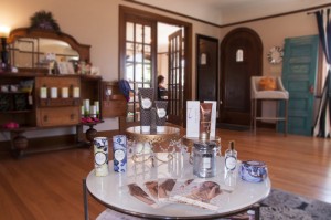 Touché supplies a number of different skincare and makeup products in the little boutique at the entrance of the spa. The brands and lines change regularly as the staff sees fit. Photo by: Jasmine Olson