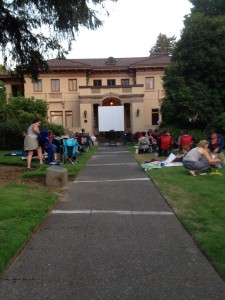 outdoor movie olympia