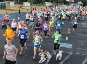 The Run Like A Dog 5K race, sponsored by South Bay Veternary Hospital, is in it's 10th year of canines and owners running together.