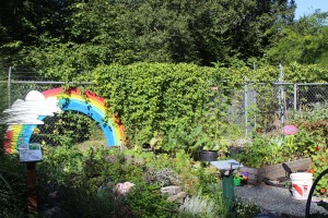 The Dirt Works Children’s Garden combines fun with learning.