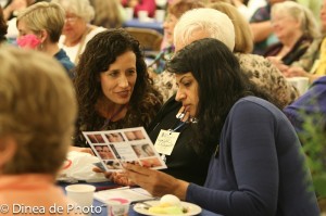 Women connect during the full day event held October 10. Photo by Dinea de Photo.