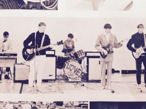 Chamberlain's first rock band was The Transcendental Light, seen here in a performance in 1969.