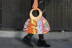 The Yemi Bag is just one of the gorgeous accessories in the new Queen Alaffia line.