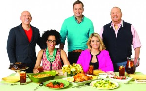 The cast of ABC's The CHEW: Mario Batali, Michael Symon, Carla Hall and Clinton Kelly, will all be featured at this year's Saint Martin's University Gala. Photo courtesy: Rob Rice Homes
