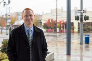Mark Rentfrow has been hired by the City of Olympia as the new Downtown Liaison.