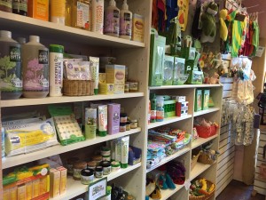 Radiance Herbs and Massage carries a wide selection of baby items from natural care products to toys, clothes, and feeding options.