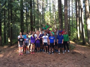 Each year, the Tumwater Cross Country team heads to  Lake Cushman to train and bond as a group at cross country camp.