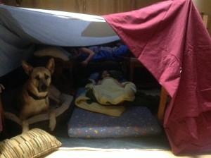 fort building kids