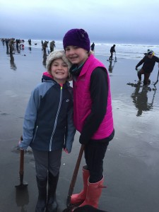 razor clam dig