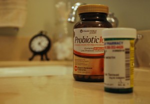 Taking probiotics on a daily basis can promote good bacteria in the gut and is especially important during, and after, the use of antibiotics.