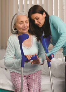 Caregivers can help with not only basic needs at home, but assist with transportation to and from rehabilitation and physical therapy appointments as well as performing exercises at home to gain strength.