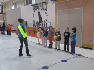 Fourth and fifth grade students at Pleasant Glade Elementary School participate in leadership, acting as mentors for younger students. 